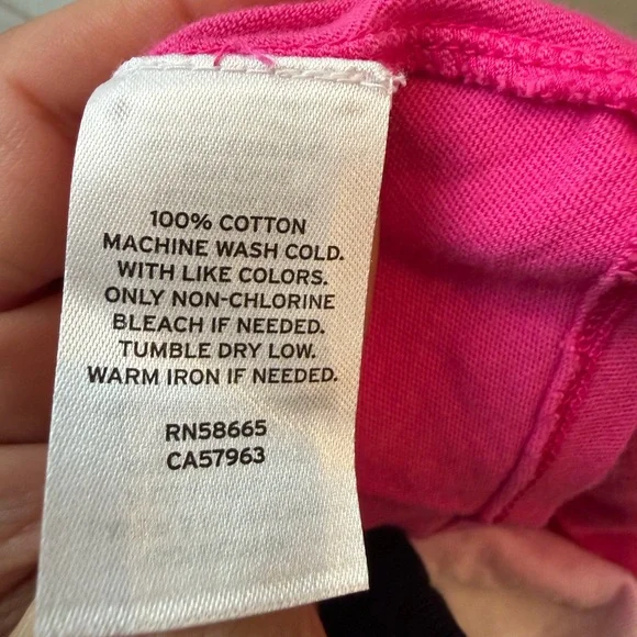 Tucker + Tate Pink to White Ombre Knot-Shoulder Tank - Picture 4 of 6